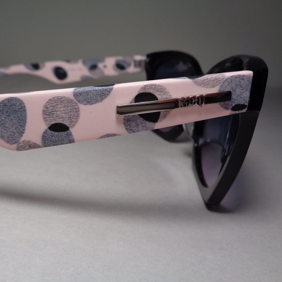 McQ by Alexander McQueen MQ0017SA Black Pink Grey New Women\'s Sunglasses main image 9